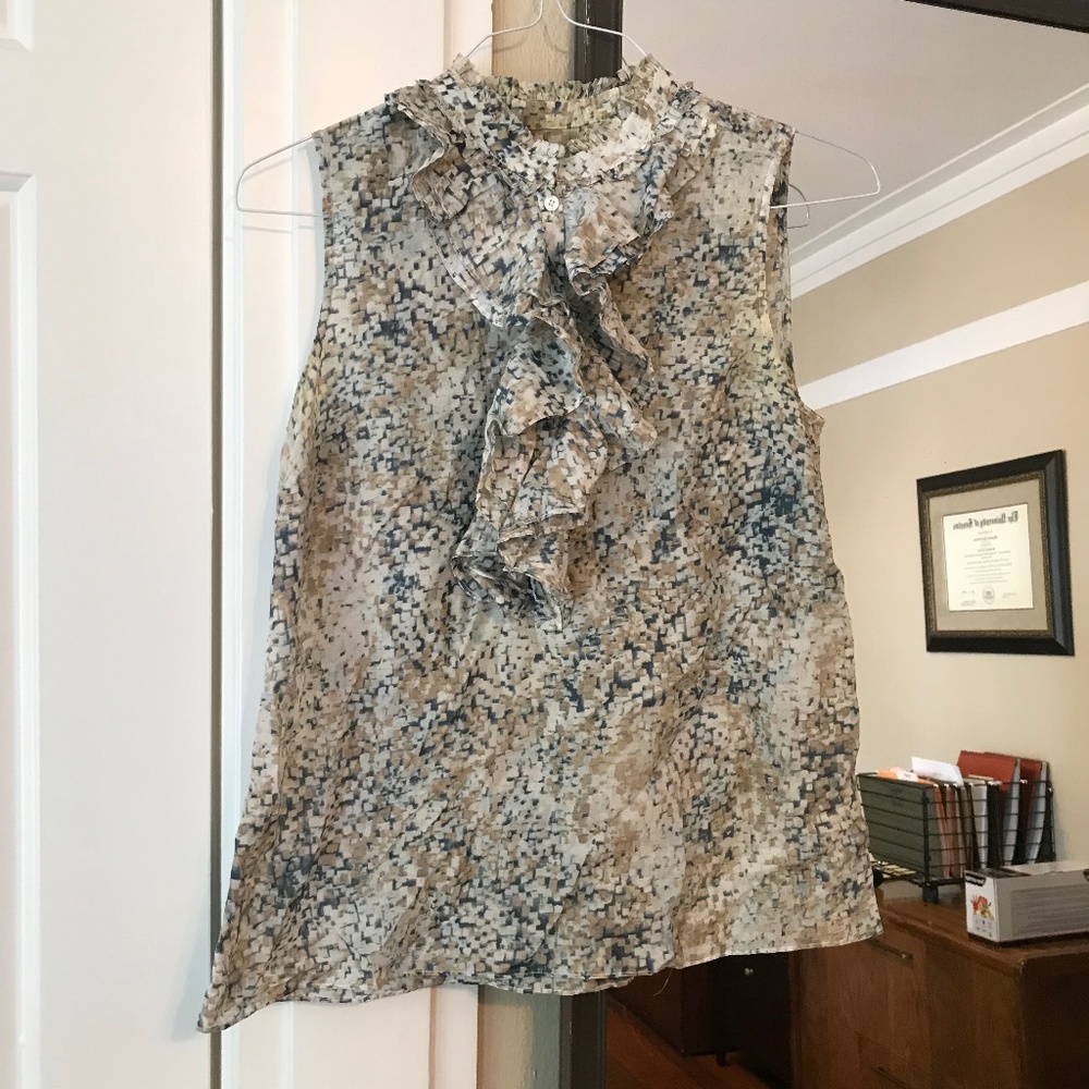 Tank Top with Ruffles